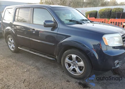 2012 Honda Pilot Exln from USA, damaged, VIN 5FNYF4H77CB013165